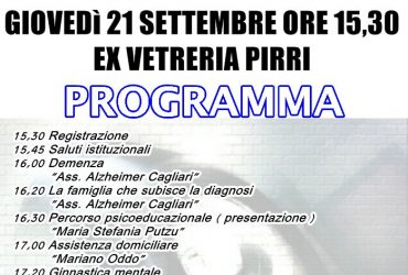 Anche a Cagliari si celebra la XXIV Giornata mondiale Alzheimer.