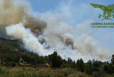 Corpo Forestale: un indagato per l’incendio di Gonnosfanadiga e Arbus.