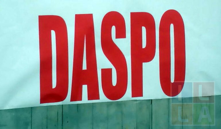 Provvedimento di Daspo per un tifoso cagliaritano