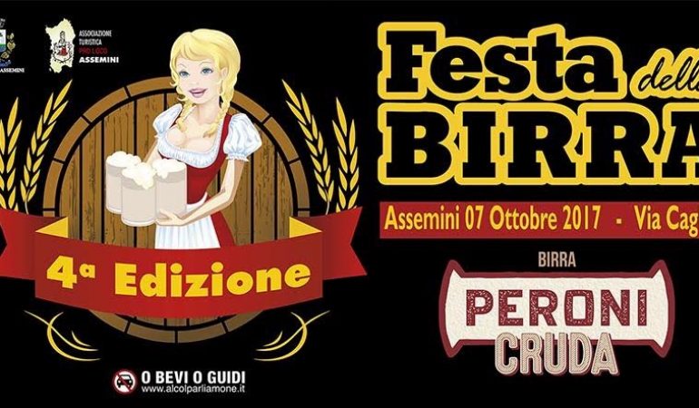 Tutto pronto per la quarta edizione della Festa della birra ad Assemini