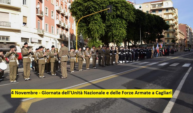 A Cagliari la celebrazione dell’Unità d’Italia e delle Forze Armate