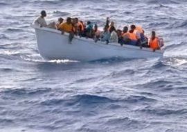 Porto Pino:  nuovo sbarco. Il flusso migratorio non si arresta.