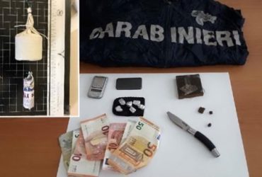 Cagliari, spaccio di droga e detenzione di materiale esplodente: arrestato un 23enne