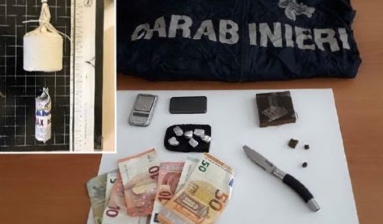 Cagliari, spaccio di droga e detenzione di materiale esplodente: arrestato un 23enne