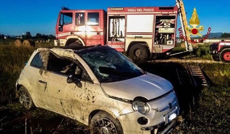 Sanluri: muore nell’auto uscita di strada