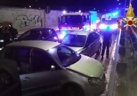 Cagliari: incidente fra tre auto sull’asse mediano. Sei feriti.