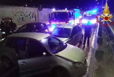 Cagliari: incidente fra tre auto sull’asse mediano. Sei feriti.