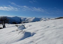 Neve sul Gennargentu