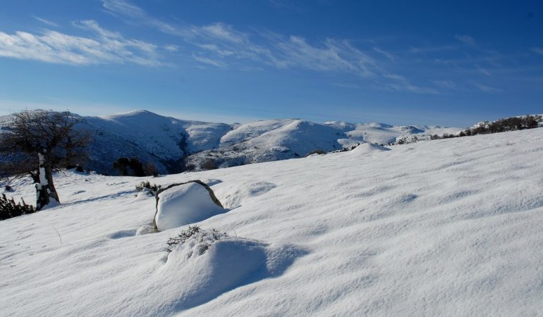 Neve sul Gennargentu