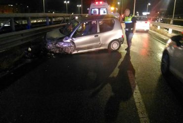 Incidente sull’Asse Mediano ieri sera