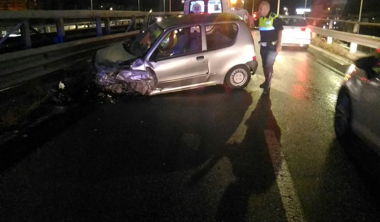 Incidente sull’Asse Mediano ieri sera