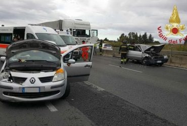 Un’auto contromano sulla Carlo Felice all’altezza di Monastir: due feriti