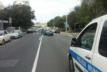 Cagliari: motociclista ferito per una mancata precedenza