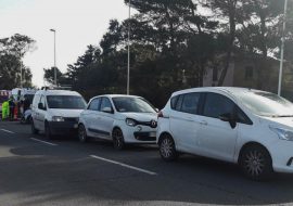  Cagliari, incidente con quattro feriti al Poetto