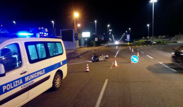 Cagliari: incidente in viale Monastir. Grave un motociclista