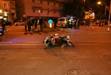 Cagliari: incidente nel viale S.Avendrace