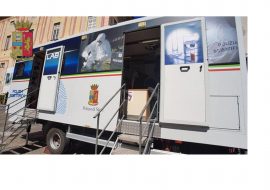 Il “Moving Lab” della Polizia presente a Cagliari e in alcune località della provincia