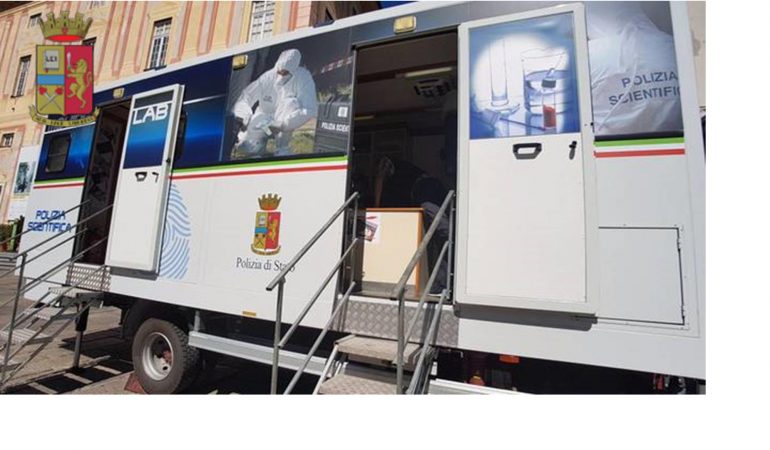 Il “Moving Lab” della Polizia presente a Cagliari e in alcune località della provincia