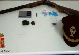 Un arresto a Quartu S.Elena per spaccio di droga e possesso di armi da sparo