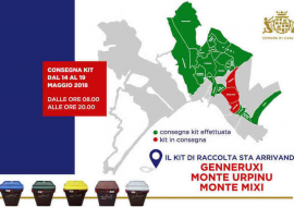 Cagliari, Genneruxi, Monte Urpinu e Monte Mixi: in distribuzione il kit per il porta a porta