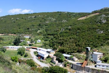 Presidio a Cagliari dei minatori della Fluorite di Silius