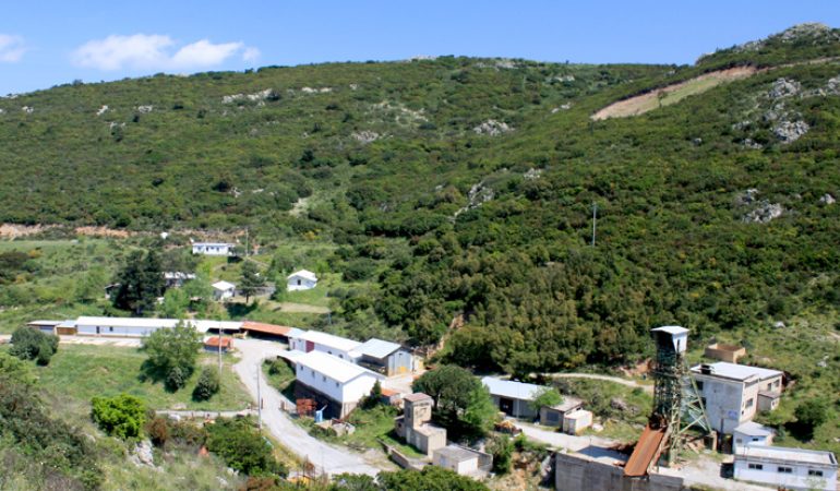 Presidio a Cagliari dei minatori della Fluorite di Silius