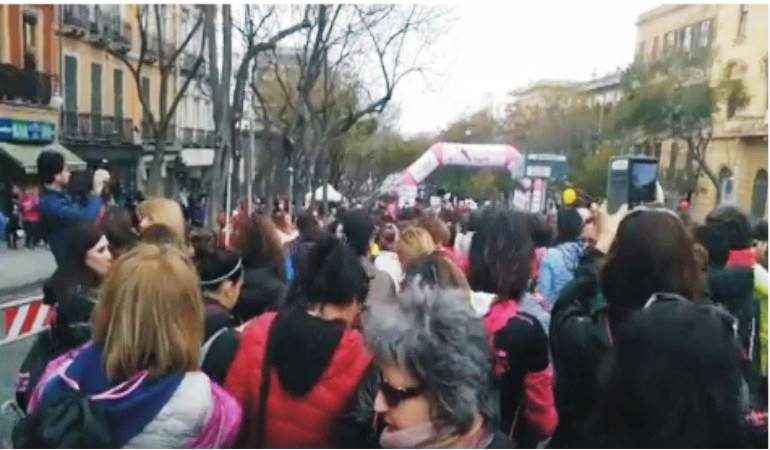 Onda rosa a Cagliari per il SoloWomenRun