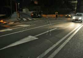 Incidente all’alba in via Cadello a Cagliari: tre persone ferite