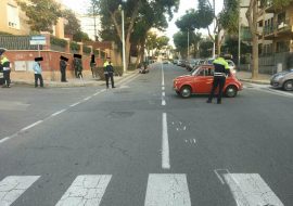 Un centauro colpito da un’auto nella via Milano a Cagliari