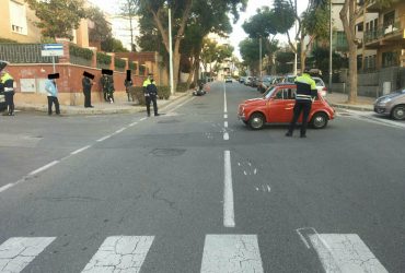 Un centauro colpito da un’auto nella via Milano a Cagliari