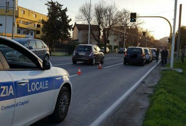 Tamponamento a catena in viale Marconi