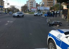 Incidente all’incrocio tra viale Marconi e via Sarpi